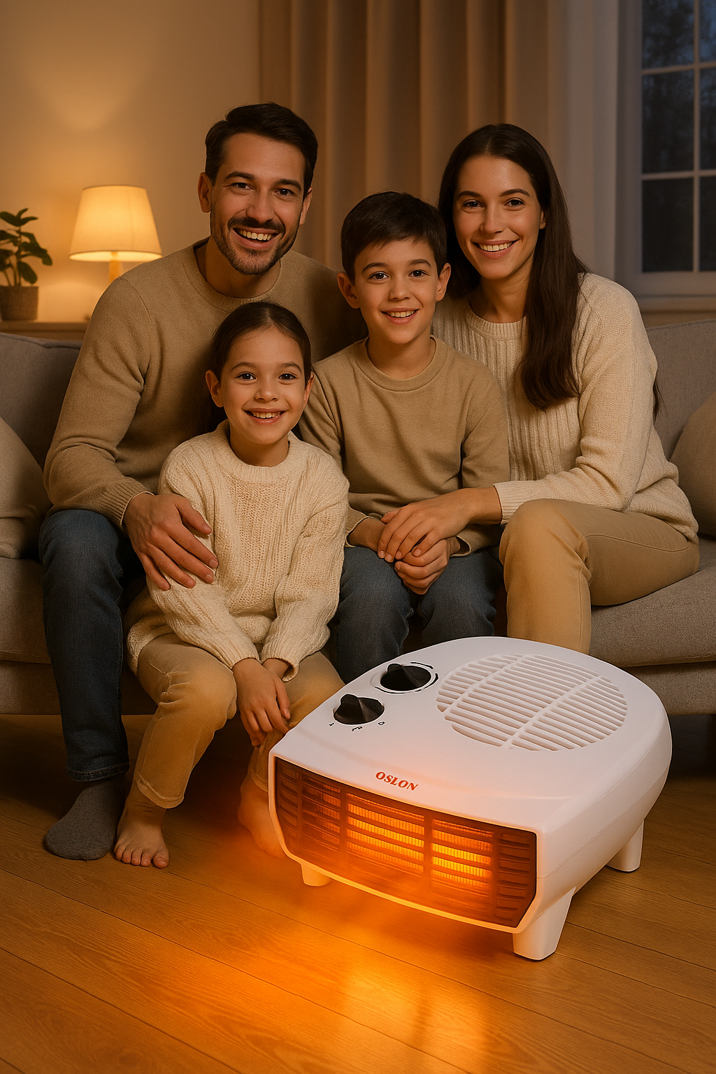 🔥 OSLON 2000W Room Heater – Powerful Winter Heating for Every Home