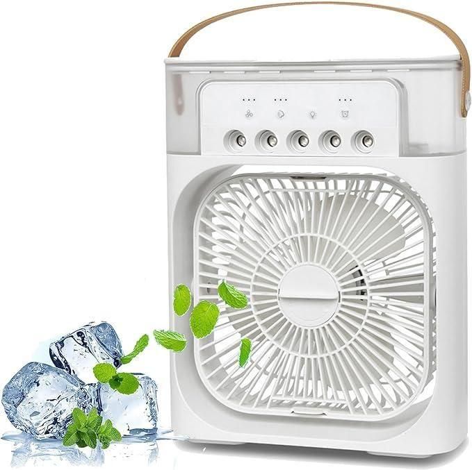 Air Cooler USB Mini Electric Fan  & Humidifier
