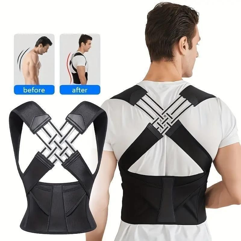 Adjustable Back Posture Corrector / Slouching Relief Pain Belt (For Men & Women)