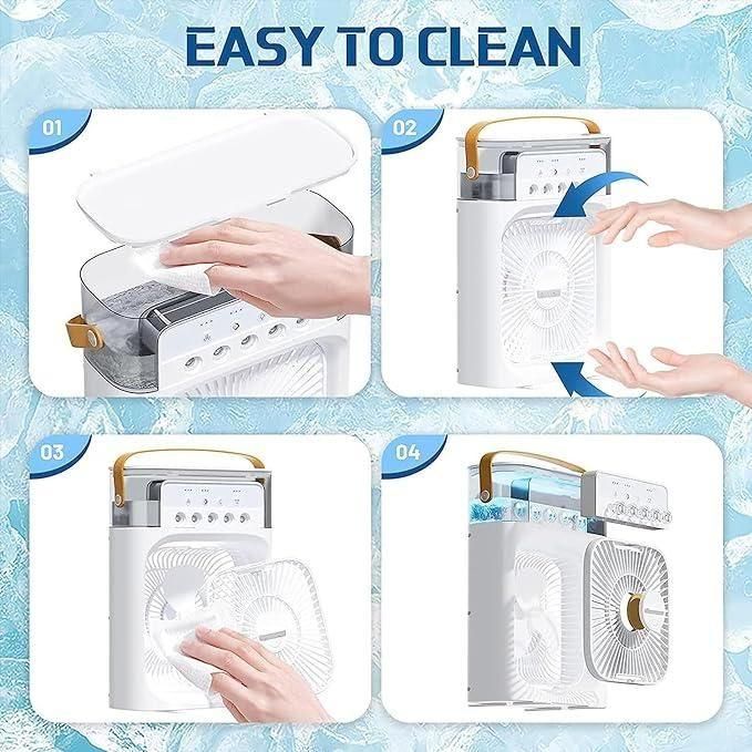 Air Cooler USB Mini Electric Fan  & Humidifier