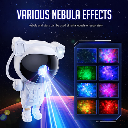 🌌 Astronaut Galaxy Projector – Turn Your Room Into a Starry Universe
