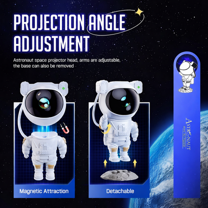 🌌 Astronaut Galaxy Projector – Turn Your Room Into a Starry Universe