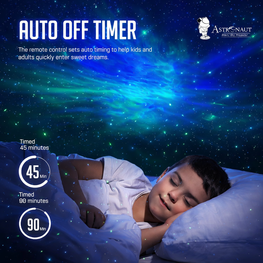 🌌 Astronaut Galaxy Projector – Turn Your Room Into a Starry Universe