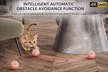🐾 Smart Interactive Cat Toy Ball – Endless Fun for Your Pet! 🎾