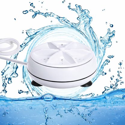 🌀 Turbine Wash System – Portable Mini Washing Machine