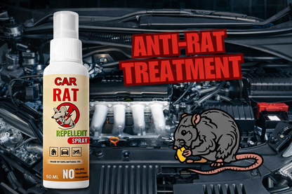 🐀✨ Rat Repellent Spray (Pack of 2) 🚗🛡️