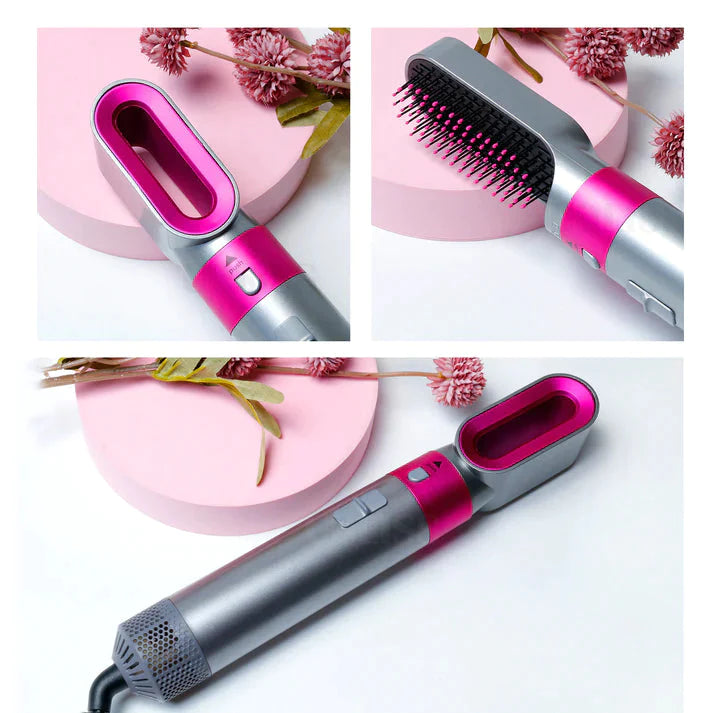 5 in 1 Curly Airstyler - (1 Year Warranty)