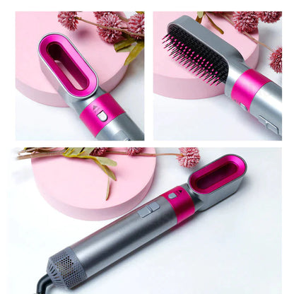 5 in 1 Curly Airstyler - (1 Year Warranty)